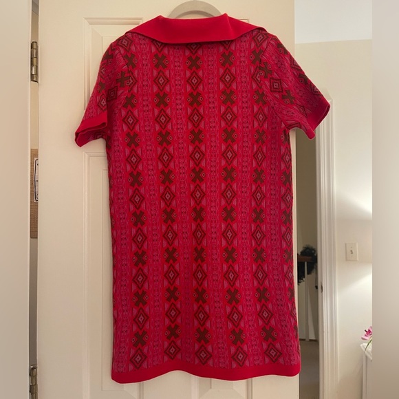 Free People Kitt Red Sweater Mini Dress XS - Picture 4 of 4